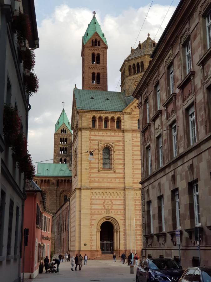 Wohnen Direkt Am Rhein, Zentrums- Und Domnah, 55Qm Daire Speyer Dış mekan fotoğraf